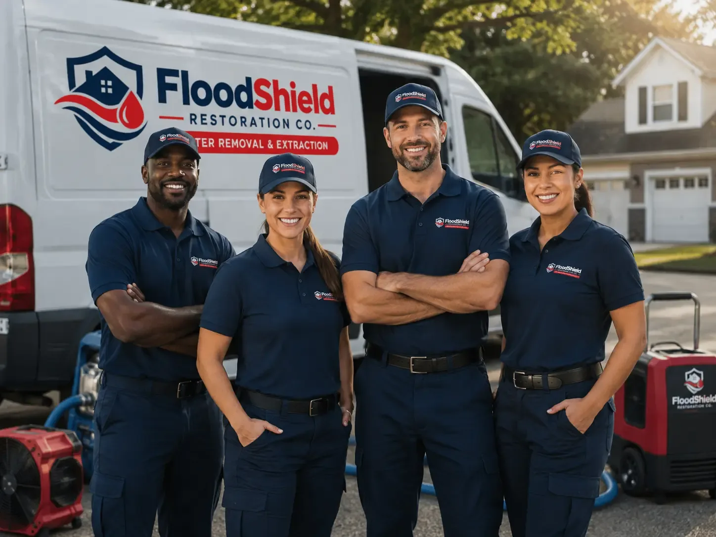 Flood Damage Restoration company in Milford Square, PA